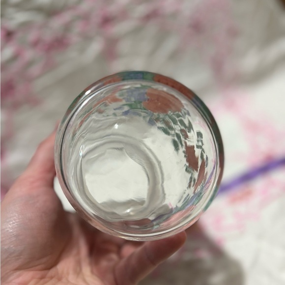 Vintage Floral Glass Storage Jar - Picture 6 of 7